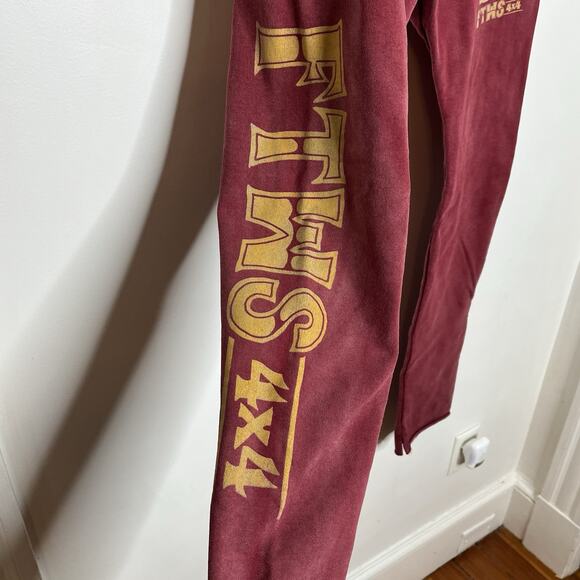 For Those Who Sin 4x4 Sweats Mens Small Sweatpants Heavyweight Graphic - Picture 6 of 10